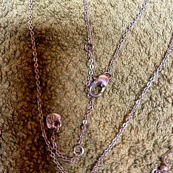 Brighton Catania reversible Y necklace and matching earrings - Picture 4 of 7